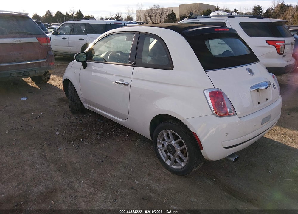 2014 FIAT 500C POP VIN: 3C3CFFDR0ET267838