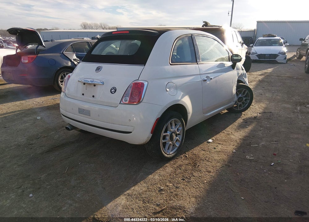 2014 FIAT 500C POP VIN: 3C3CFFDR0ET267838