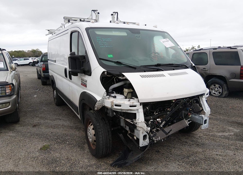 2020 RAM PROMASTER 1500 LOW ROOF 136 WB VIN: 3C6TRVAG3LE145855