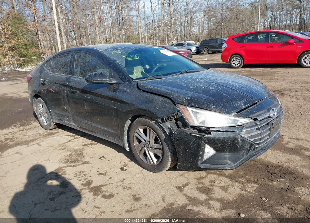 2019 HYUNDAI ELANTRA SEL VIN: 5NPD84LF0KH491712
