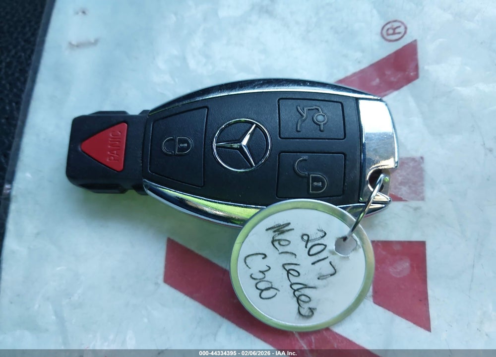 2017 MERCEDES-BENZ C 300 VIN: WDDWF4JB7HR248856