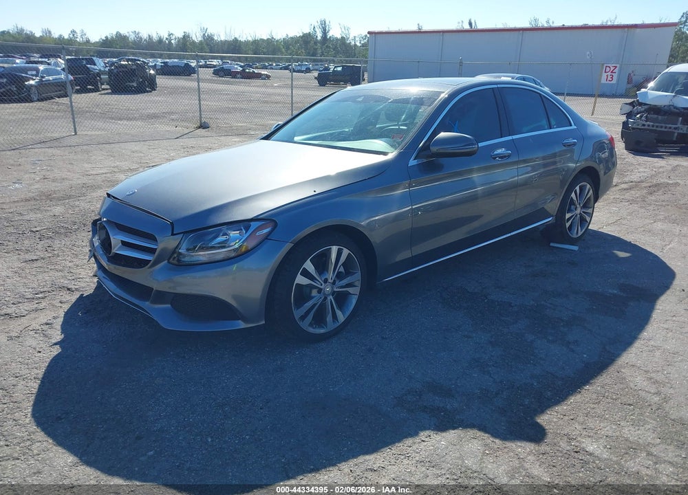 2017 MERCEDES-BENZ C 300 VIN: WDDWF4JB7HR248856