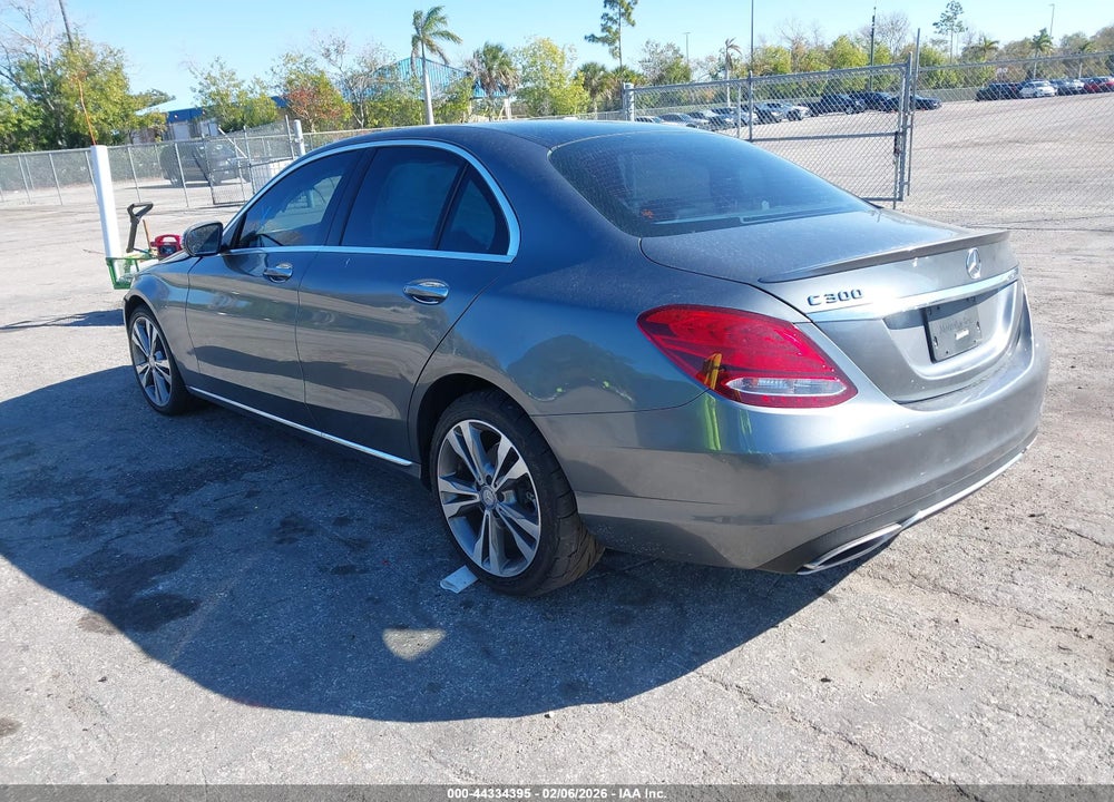 2017 MERCEDES-BENZ C 300 VIN: WDDWF4JB7HR248856