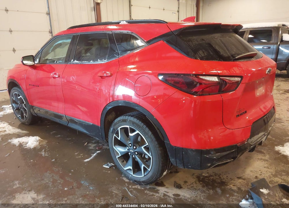 2022 CHEVROLET BLAZER FWD RS VIN: 3GNKBERS1NS205337
