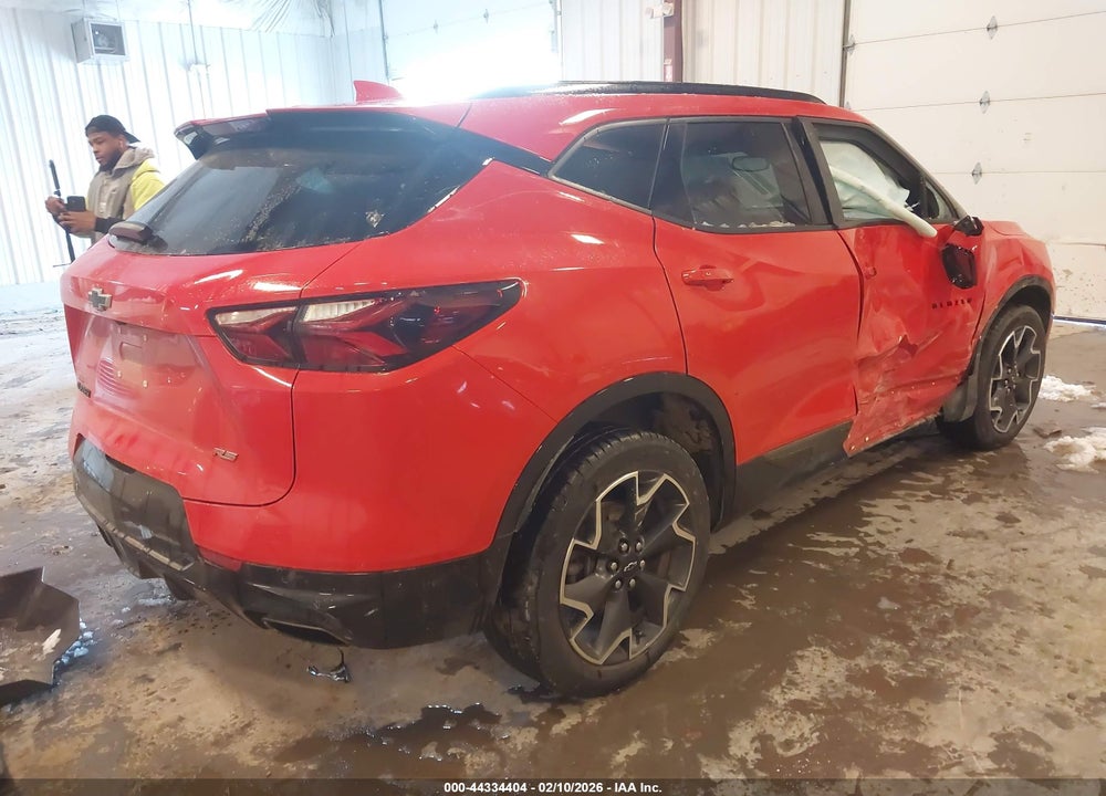 2022 CHEVROLET BLAZER FWD RS VIN: 3GNKBERS1NS205337