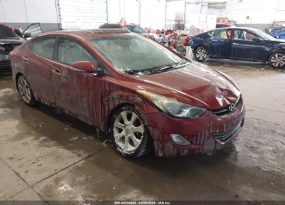 2013 HYUNDAI ELANTRA LIMITED VIN: 5NPDH4AE7DH412467