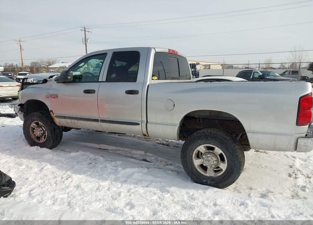 2007 DODGE RAM 2500 SLT/TRX4 OFF ROAD/SPORT/POWER WAGON VIN: 3D7KS28C97G752806