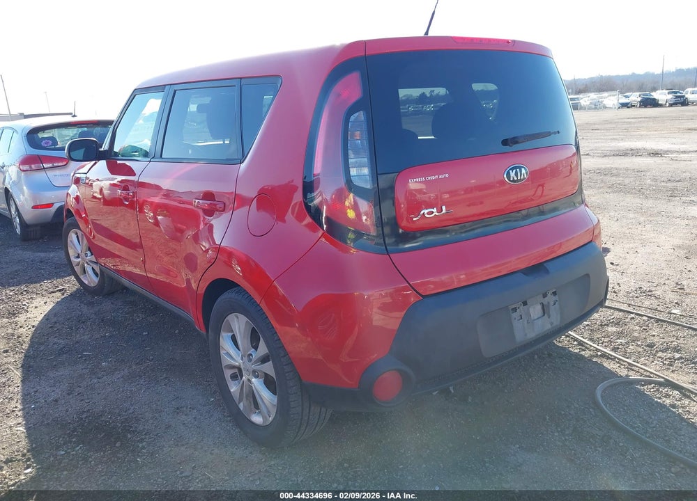 2015 KIA SOUL VIN: KNDJP3A55F7786261