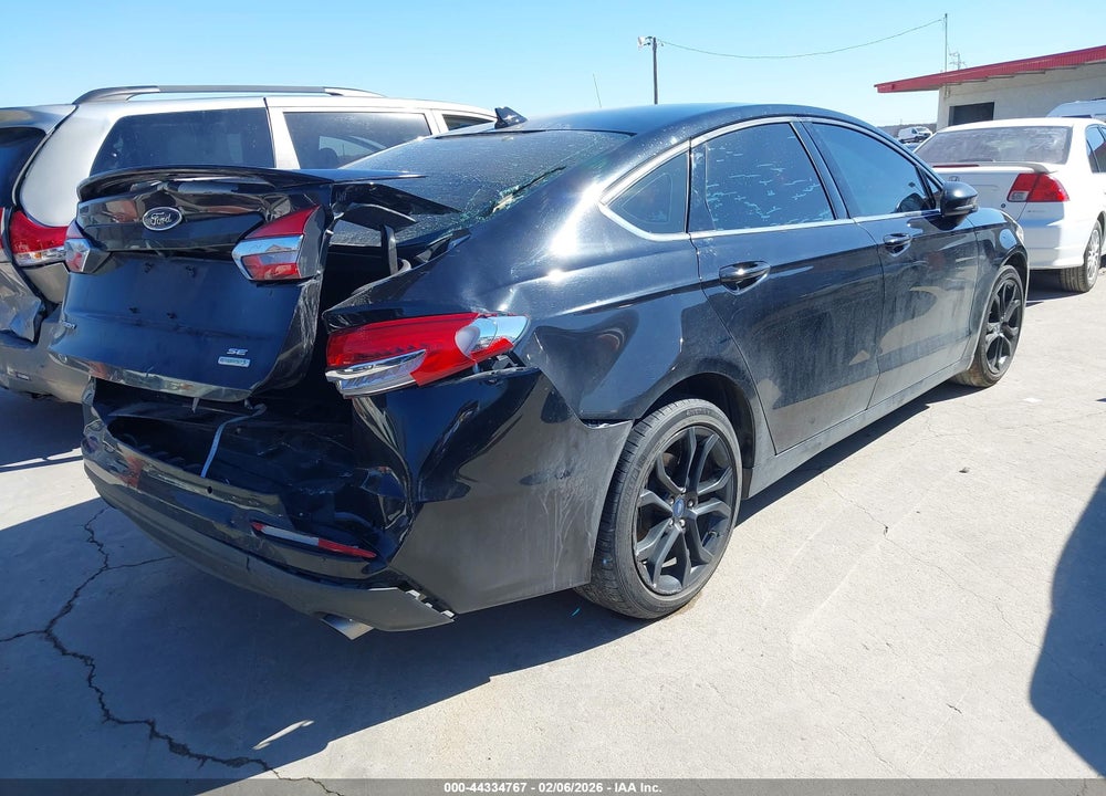 2019 FORD FUSION SE VIN: 3FA6P0HD5KR132953
