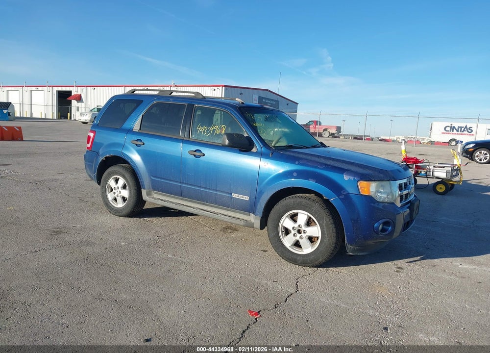 2008 FORD ESCAPE XLT VIN: 1FMCU93168KC72106
