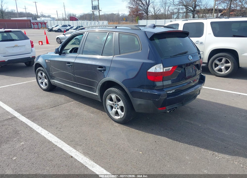 2007 BMW X3 3.0SI VIN: WBXPC93417WJ00787
