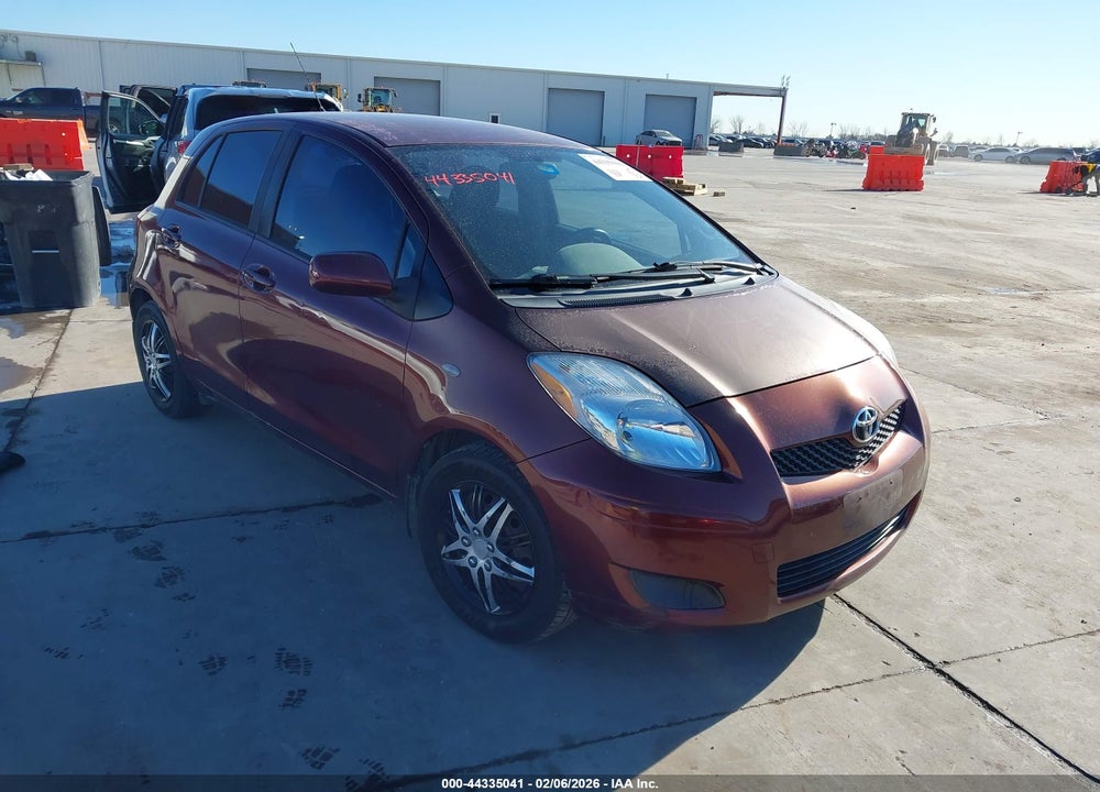 2009 TOYOTA YARIS VIN: JTDKT903195237692