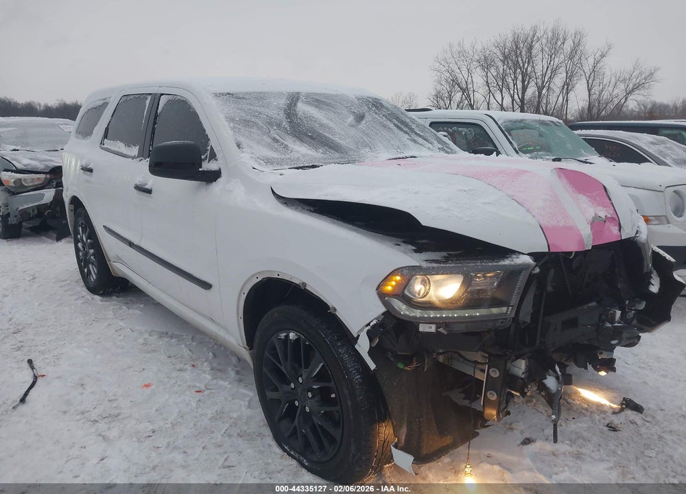 2016 DODGE DURANGO SXT VIN: 1C4RDJAGXGC433590