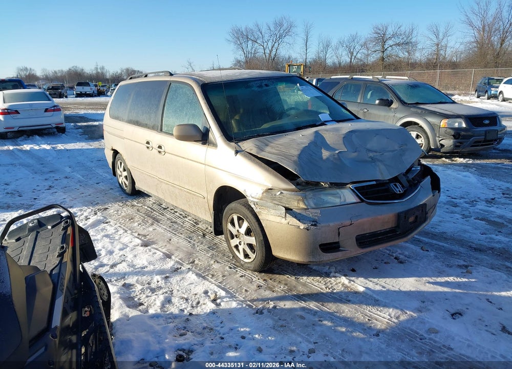 2002 HONDA ODYSSEY EX-L VIN: 2HKRL18922H590537