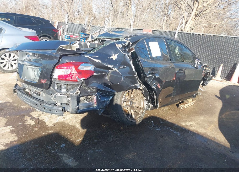 2017 SUBARU WRX STI LIMITED VIN: JF1VA2Y69H9827757