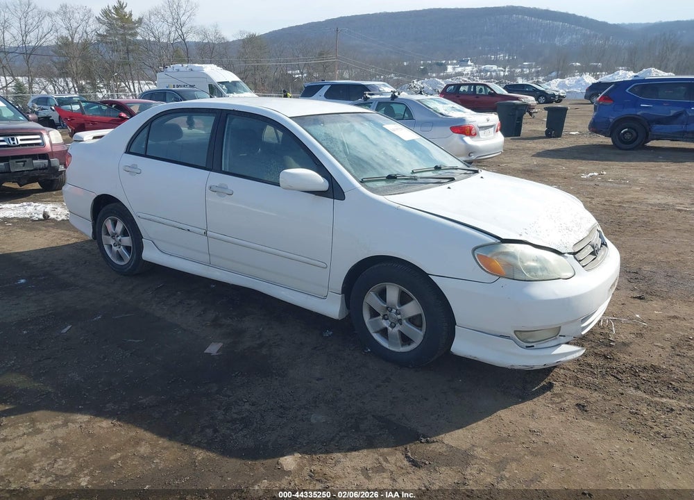 2004 TOYOTA COROLLA S VIN: 2T1BR32E14C213866