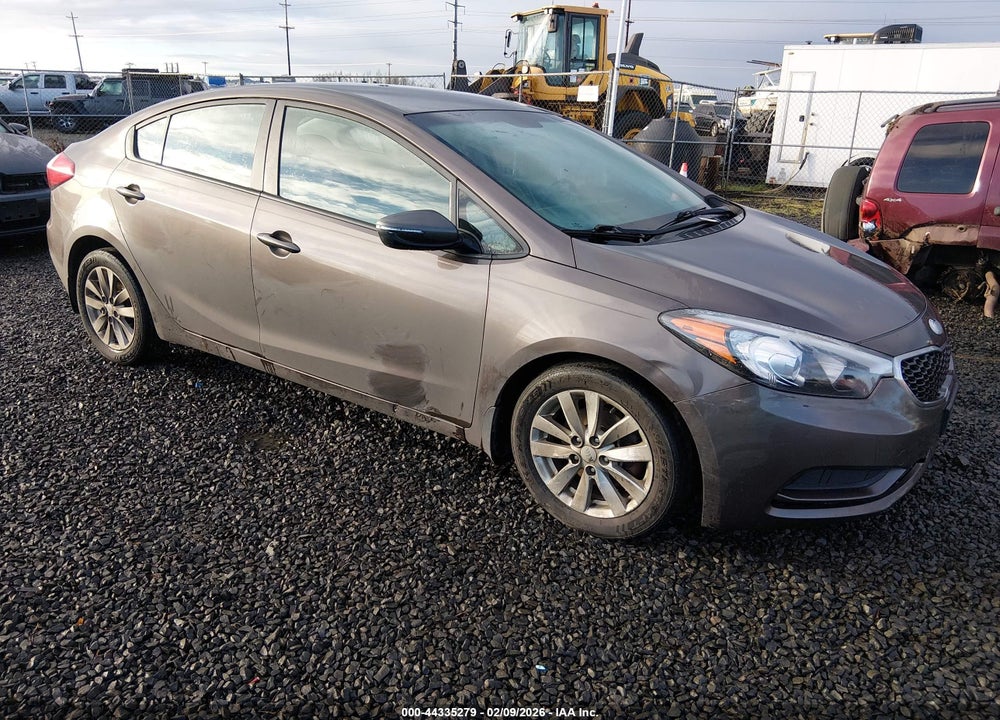 2014 KIA FORTE LX VIN: KNAFX4A60E5178367