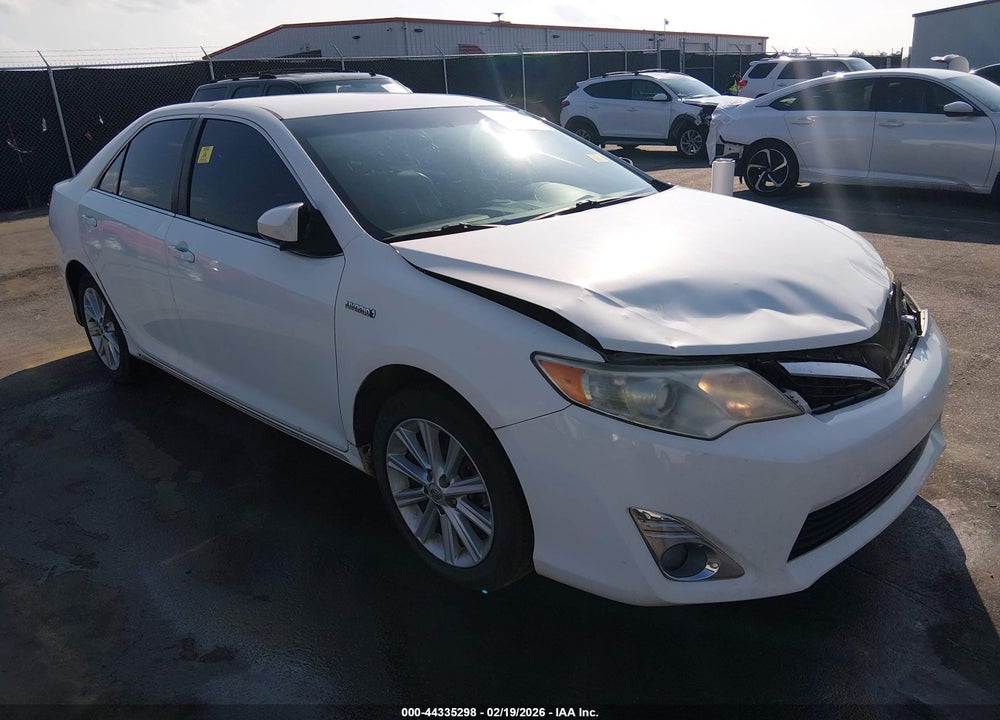 2012 TOYOTA CAMRY HYBRID XLE VIN: 4T1BD1FK5CU062322