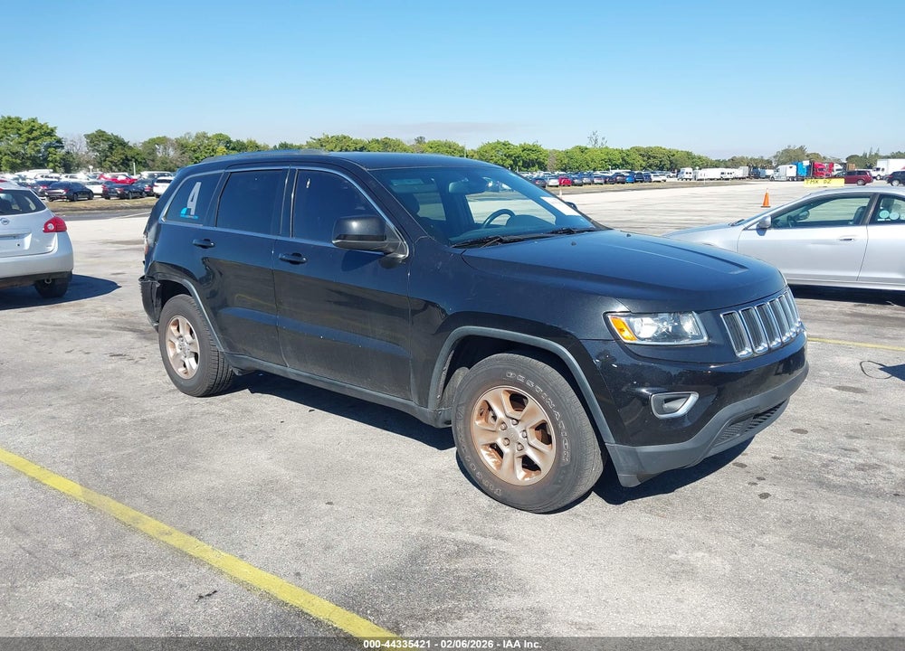 2014 JEEP GRAND CHEROKEE LAREDO VIN: 1C4RJEAG6EC141447