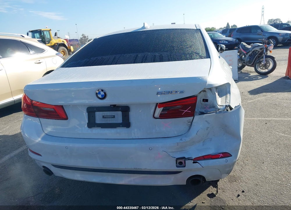 2018 BMW 530E IPERFORMANCE VIN: WBAJA9C55JB251094