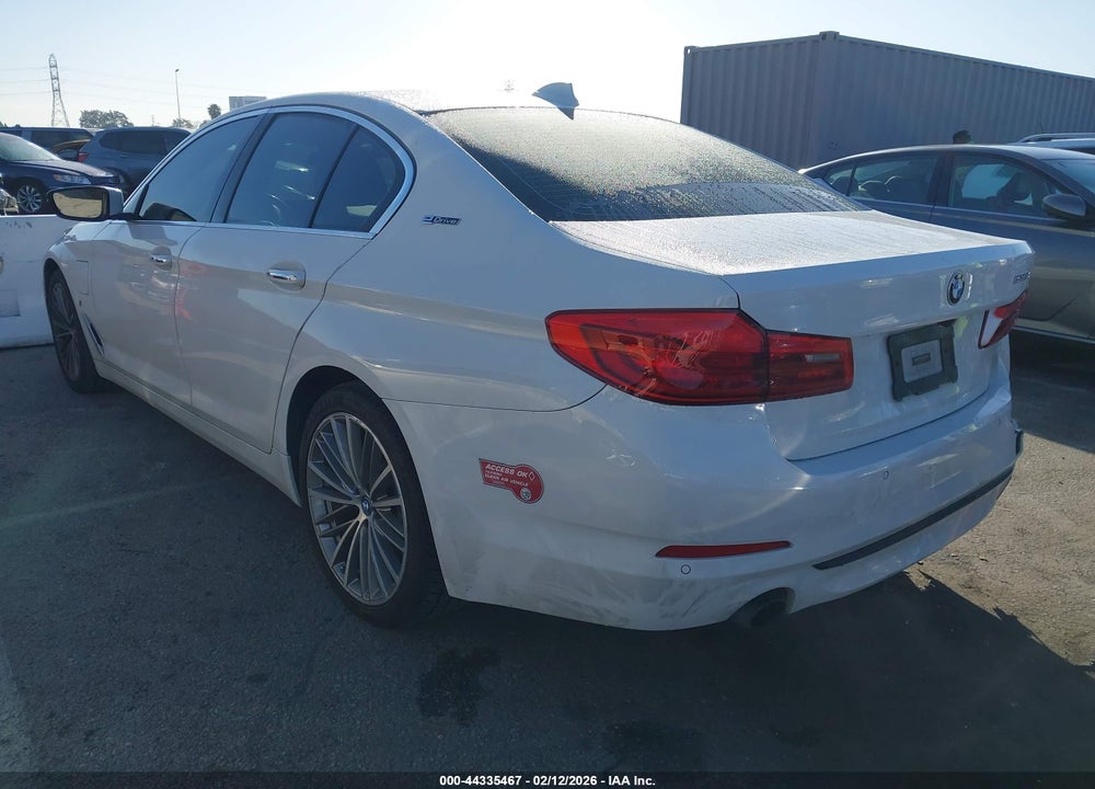 2018 BMW 530E IPERFORMANCE VIN: WBAJA9C55JB251094