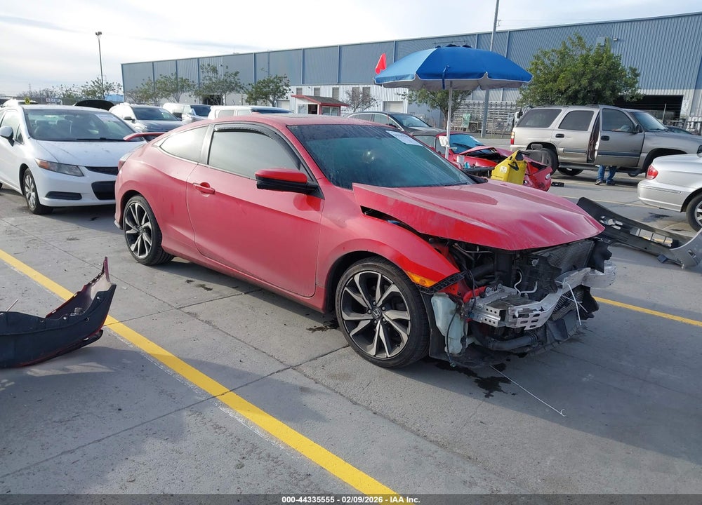 2019 HONDA CIVIC SI VIN: 2HGFC3A54KH751387