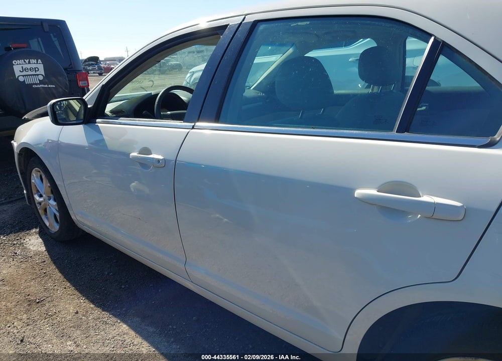 2012 FORD FUSION SE VIN: 3FAHP0HA3CR395801