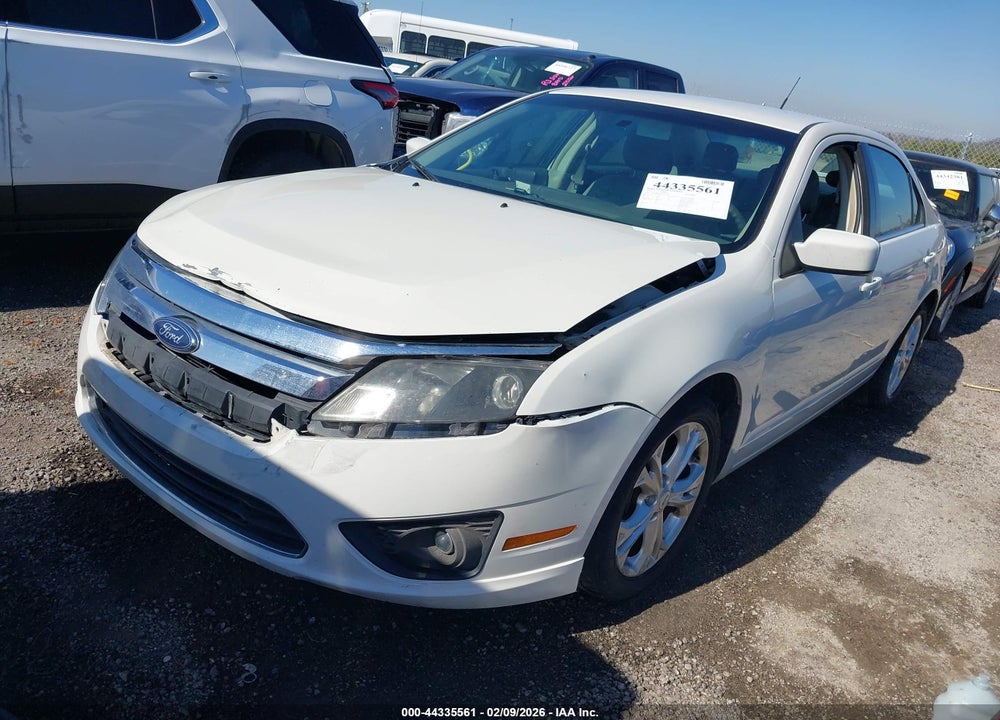 2012 FORD FUSION SE VIN: 3FAHP0HA3CR395801