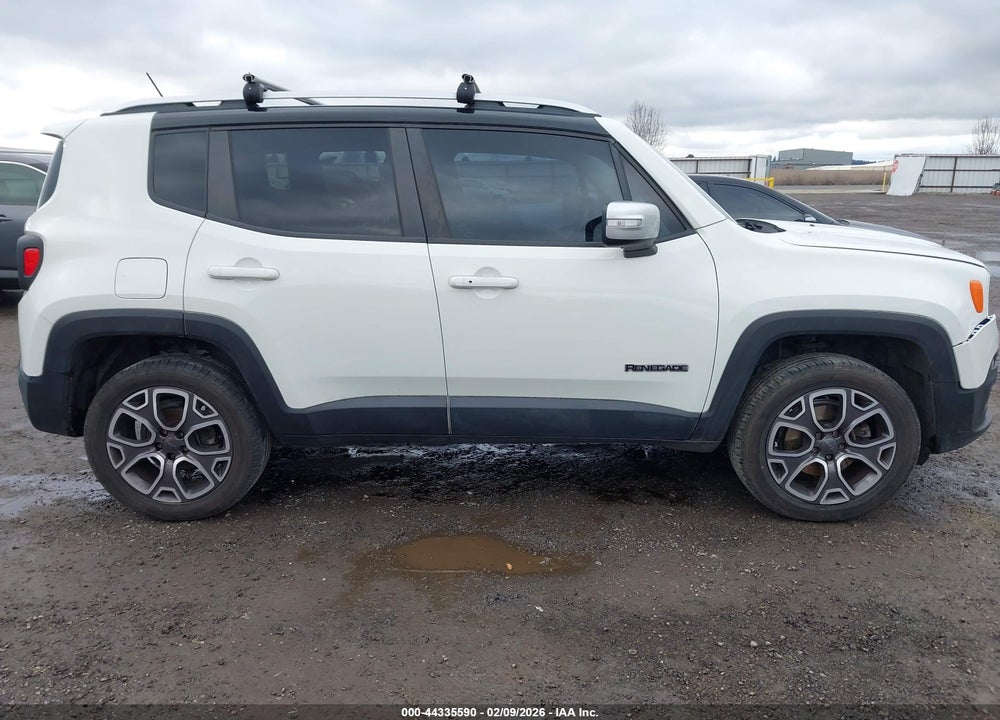 2015 JEEP RENEGADE LIMITED VIN: ZACCJBDT4FPC27396