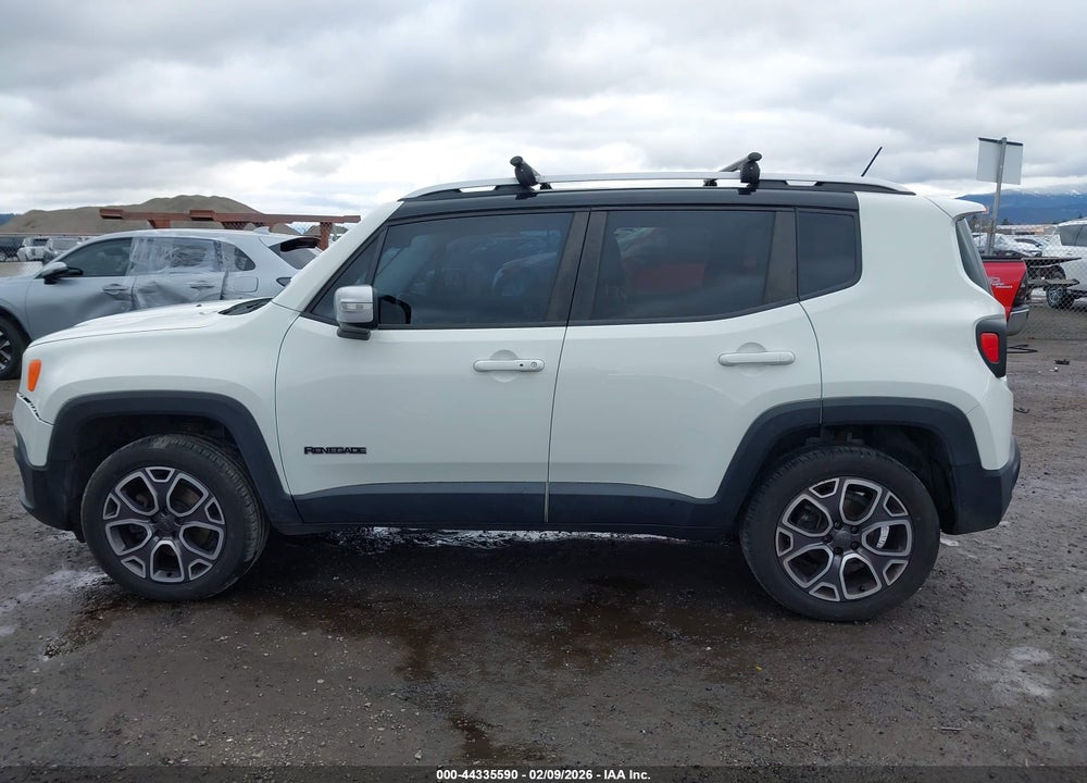 2015 JEEP RENEGADE LIMITED VIN: ZACCJBDT4FPC27396