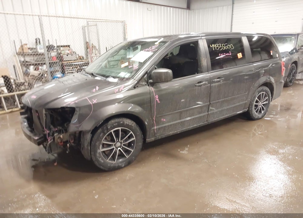 2016 DODGE GRAND CARAVAN R/T VIN: 2C4RDGEG6GR249087