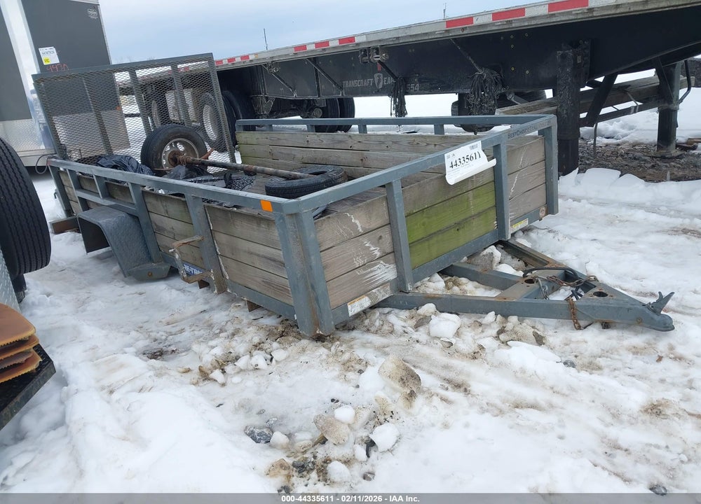 2017 SURE-TRAC 12' UTILITY TRAILER VIN: 5JW1U1219H1150838