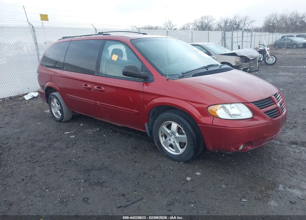 2007 DODGE GRAND CARAVAN SXT VIN: 2D4GP44L57R309102
