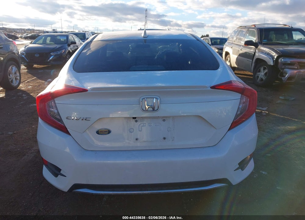 2019 HONDA CIVIC EX VIN: 2HGFC1F36KH650945