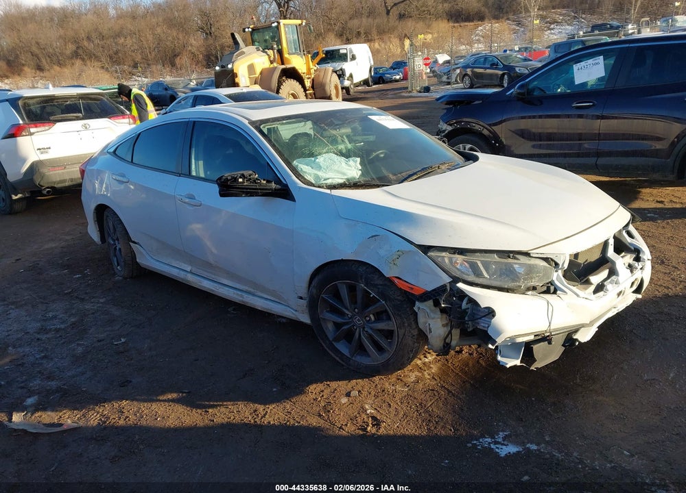 2019 HONDA CIVIC EX VIN: 2HGFC1F36KH650945