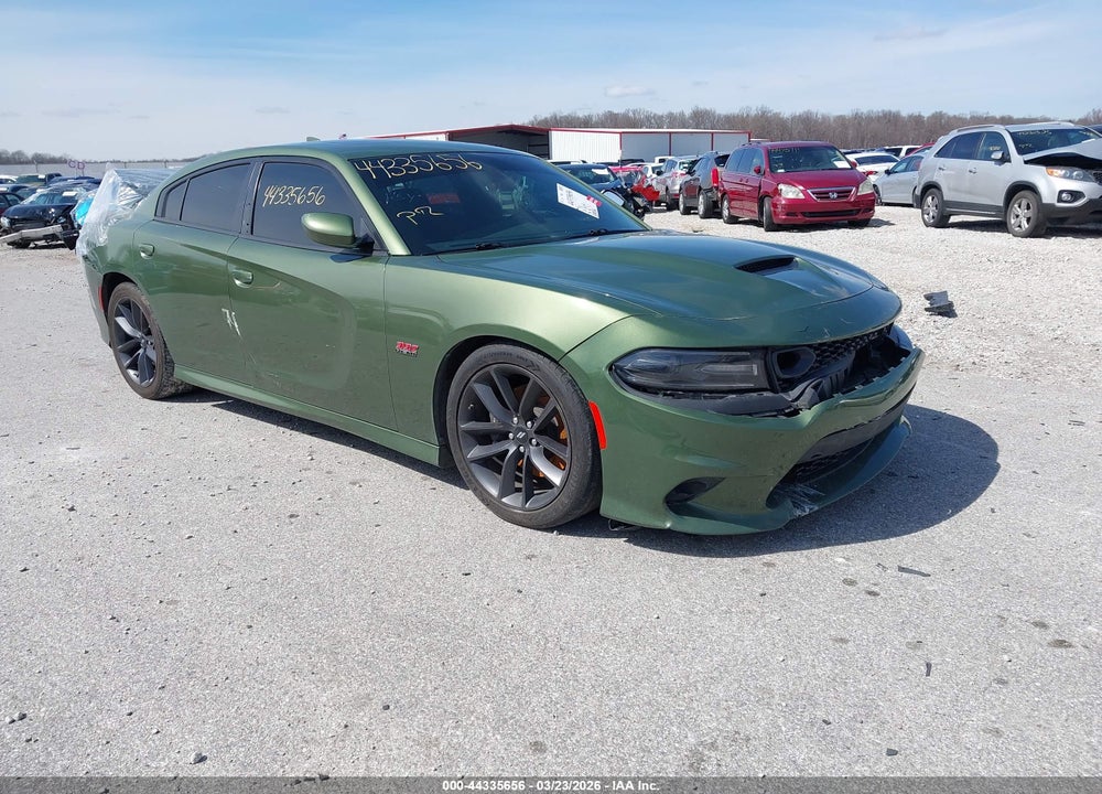 2019 DODGE CHARGER SCAT PACK RWD VIN: 2C3CDXGJ5KH760453