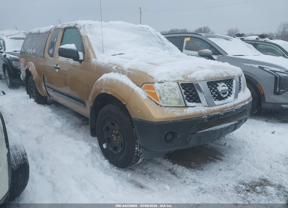 2005 NISSAN FRONTIER XE VIN: 1N6BD06T65C428009