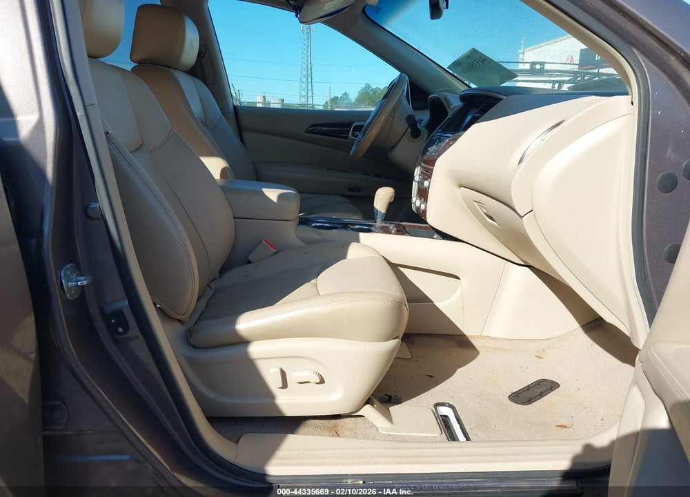 2013 NISSAN PATHFINDER PLATINUM VIN: 5N1AR2MN9DC625217