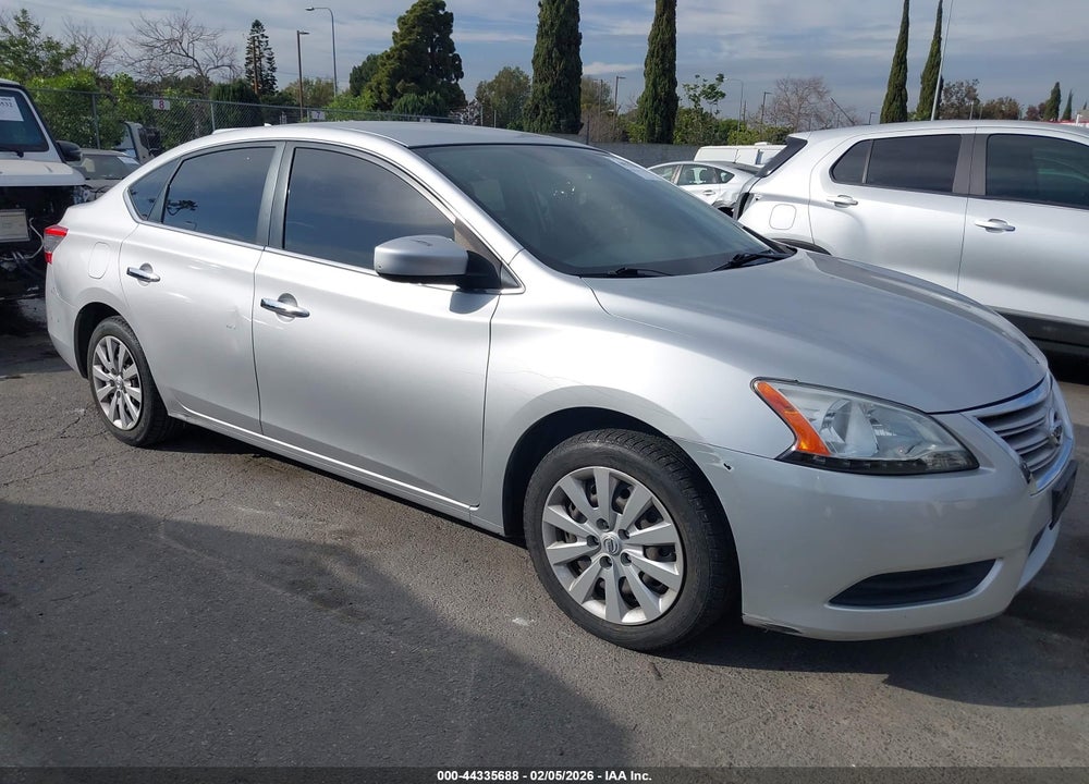 2015 NISSAN SENTRA S VIN: 3N1AB7AP6FY380353