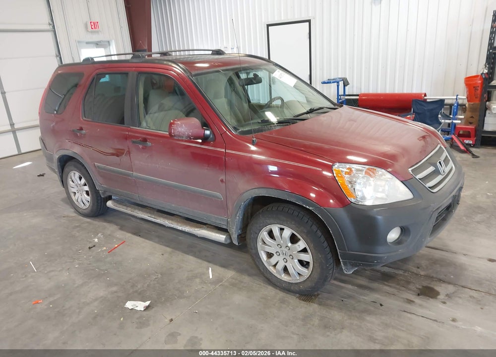 2005 HONDA CR-V EX VIN: SHSRD77835U327591