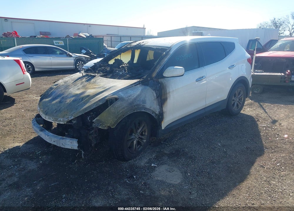 2013 HYUNDAI SANTA FE SPORT VIN: 5XYZT3LB0DG073821