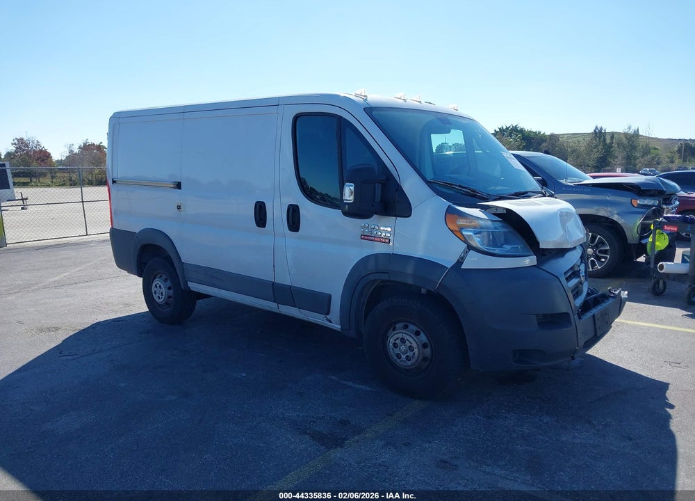 2017 RAM PROMASTER 1500 LOW ROOF 118 WB VIN: 3C6TRVNG0HE541890