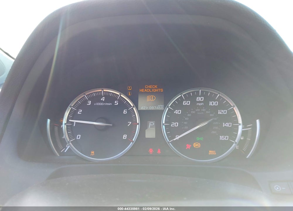 2016 ACURA TLX VIN: 19UUB1F32GA015334