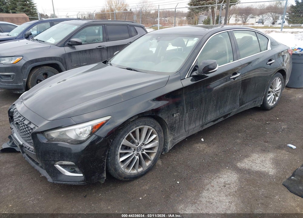 2018 INFINITI Q50 3.0T LUXE VIN: JN1EV7APXJM356559