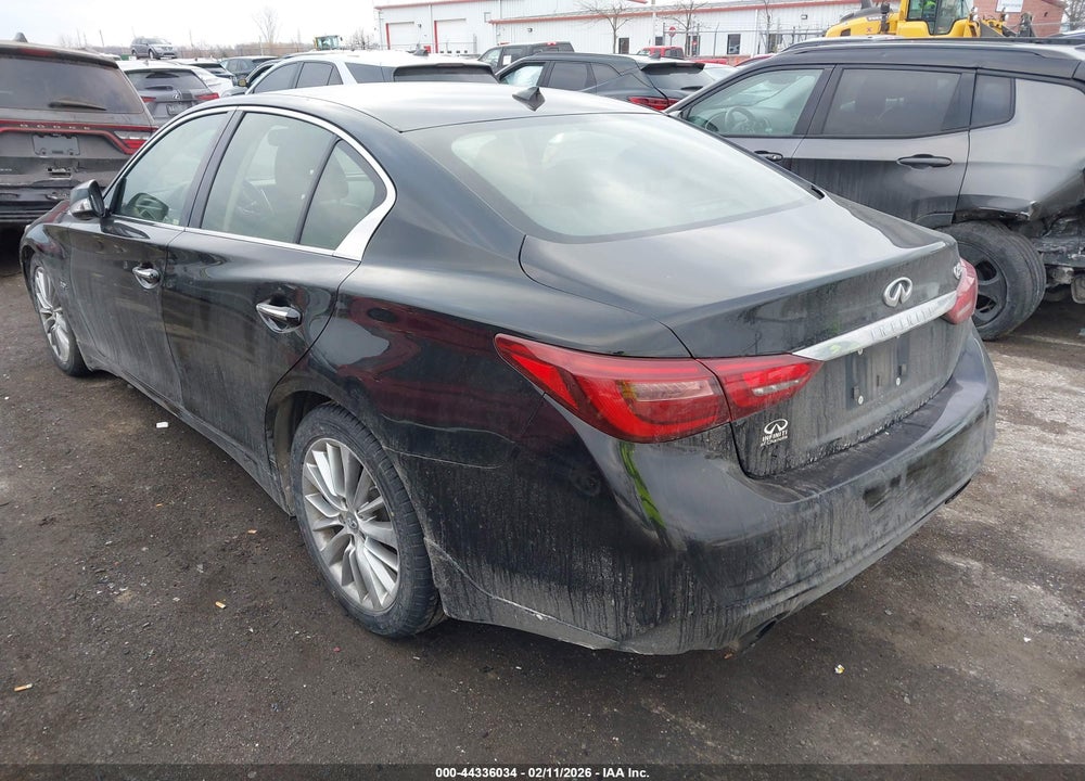 2018 INFINITI Q50 3.0T LUXE VIN: JN1EV7APXJM356559