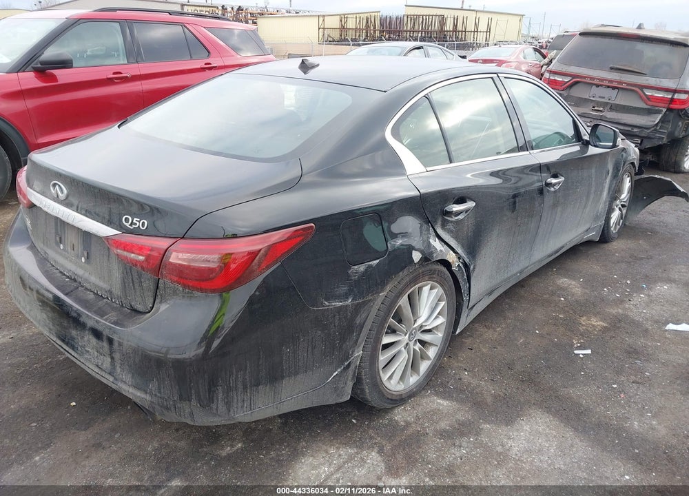 2018 INFINITI Q50 3.0T LUXE VIN: JN1EV7APXJM356559