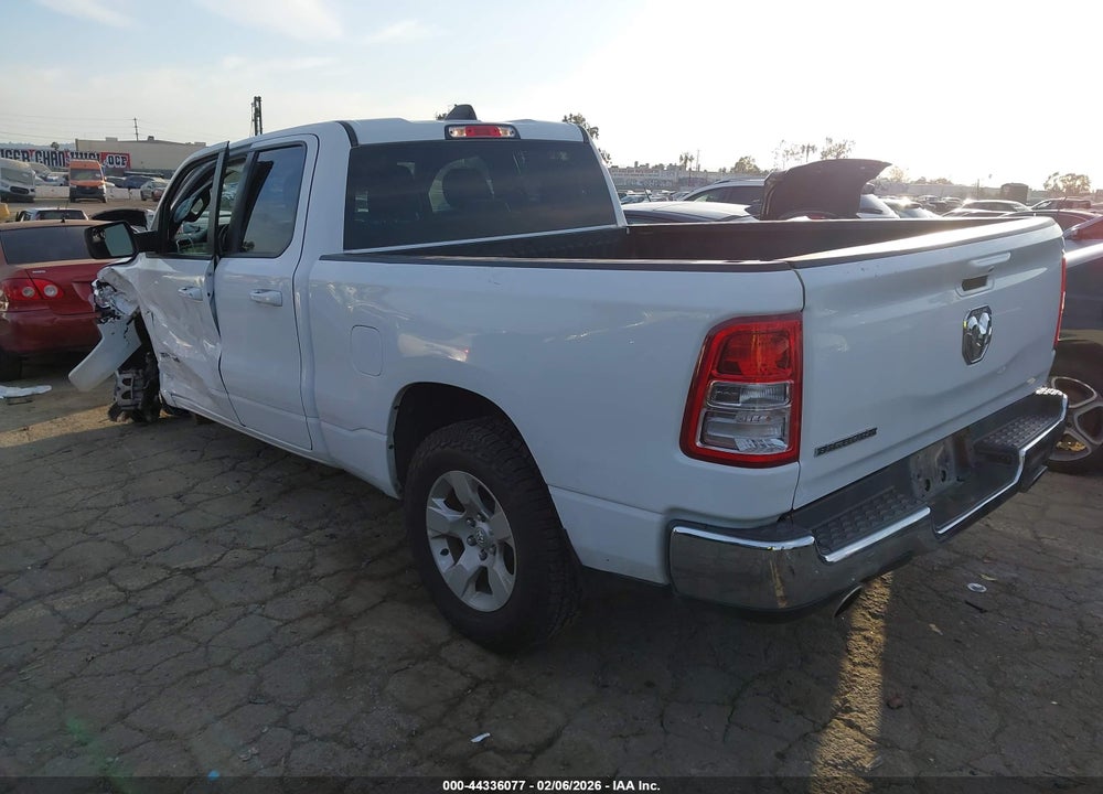 2022 RAM 1500 BIG HORN  4X2 6'4 BOX VIN: 1C6RREBTXNN272882