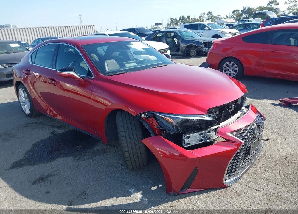2021 LEXUS IS 300 VIN: JTHCA1D27M5111583
