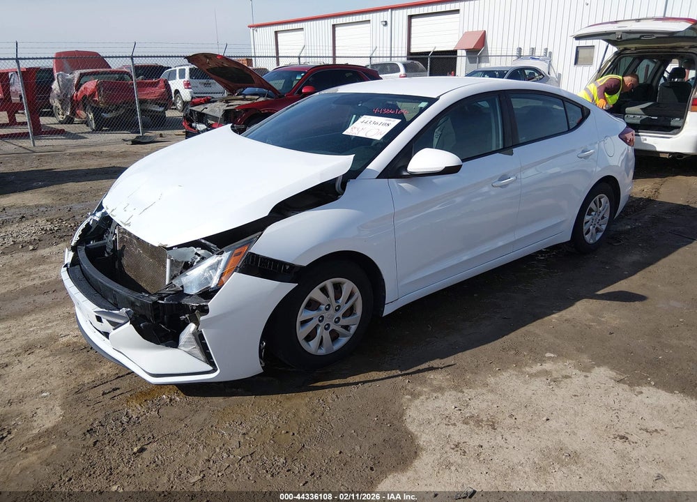 2019 HYUNDAI ELANTRA SE VIN: 5NPD74LF6KH435681