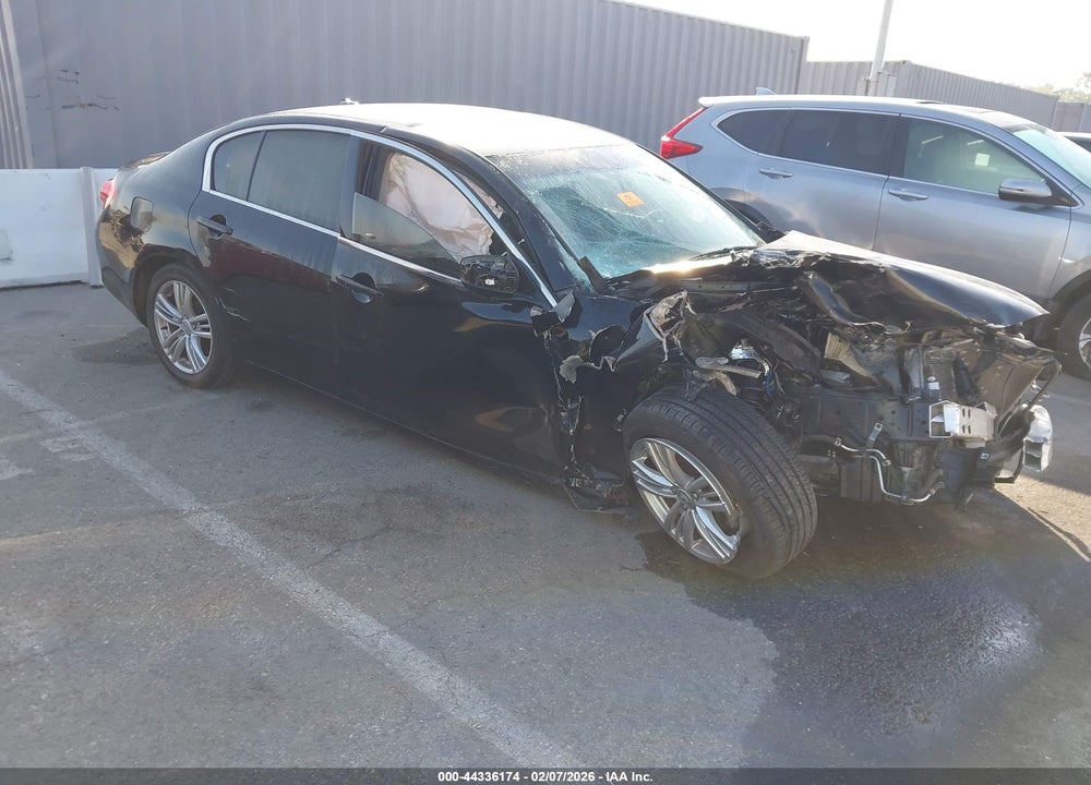 2012 INFINITI G37 JOURNEY VIN: JN1CV6AP8CM936509